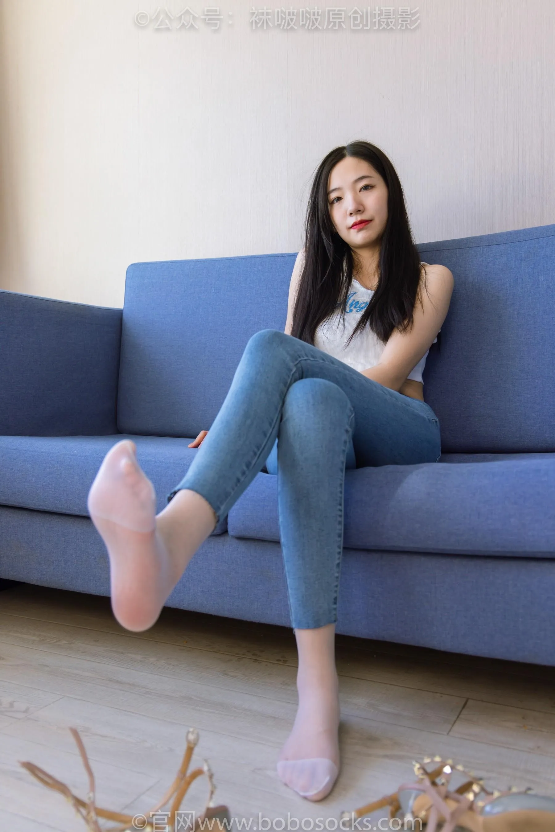 [BoBoSocks袜啵啵]NO.201 小甜豆-高跟鞋、白丝 [87P]插图3